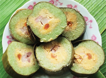 Bánh chưng ngày Tết