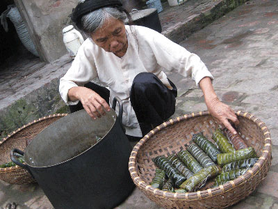 bánh tết 3 miền